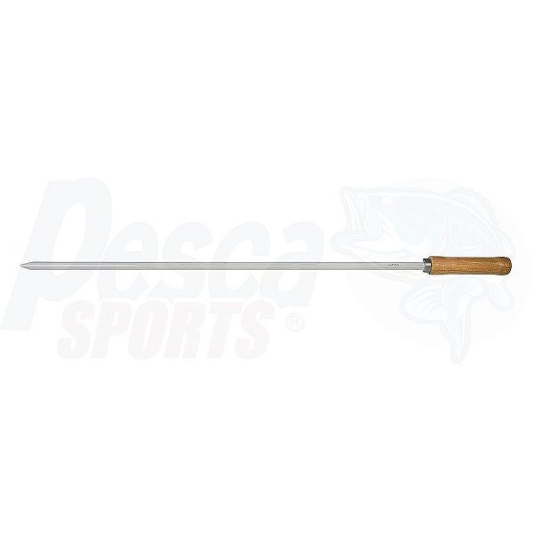 Espeto Aço Simples Para Churrasco Mor 85Cm