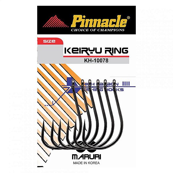 Anzol Keiryu Ring Pinnacle Nº11 c/20Pçs (Maruri)