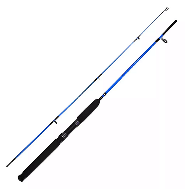 Vara Golden Silk Azul 1,95m Molinete 2 Partes (Ottoni)