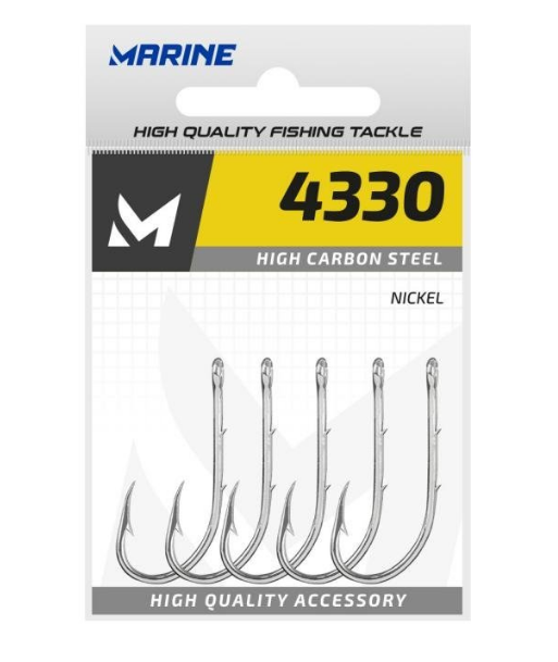 Anzol 4330 Nickel Nº 06 50Pçs (Marine Sports)