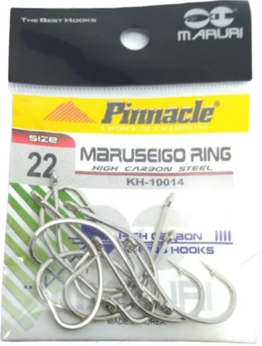 Anzol Maruseigo Ring Pinnacle Maruri n°14 c/20 (cartela)