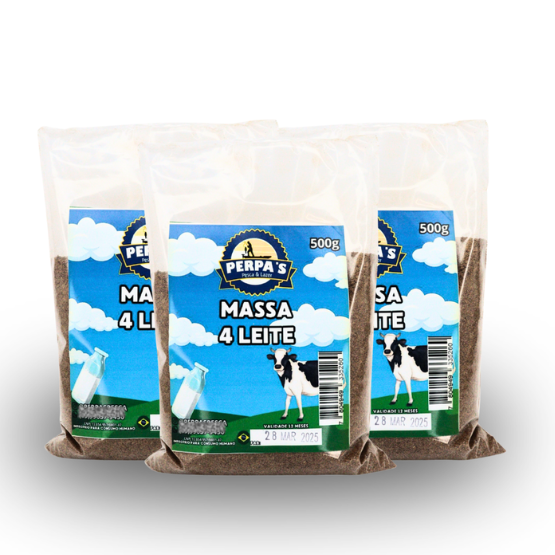 Kit C/ 3 Unidades Massa Perpas Pesca (500g cada)