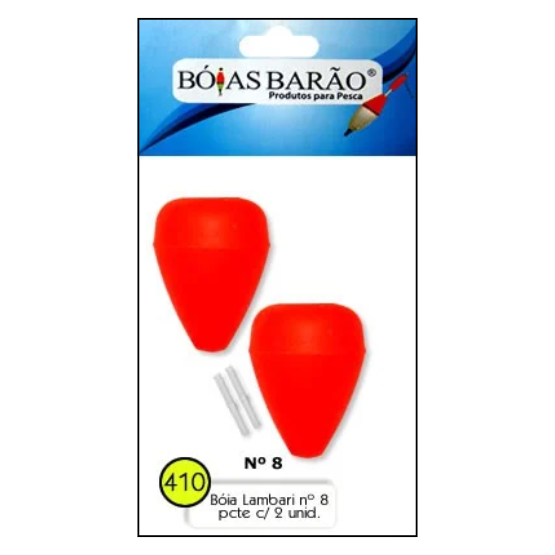 Boia Barão Lambari Nº8 02Pçs Ref.410