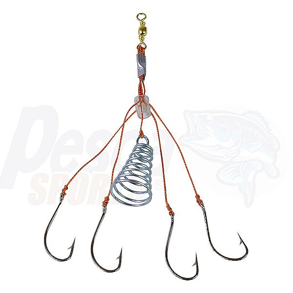 Chuveirinho Nylon Maruseigo Perpas Pesca 2 Pçs