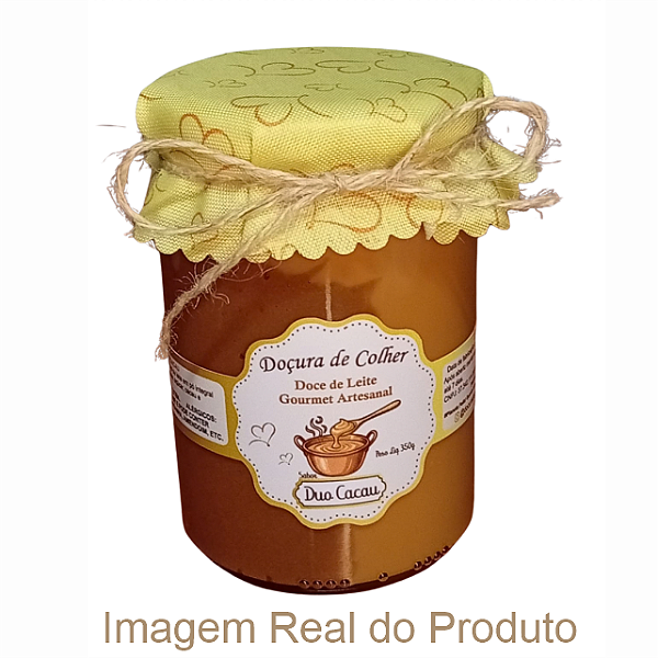 Doce de Leite Artesanal DUO Suave & Cacau (350g) - Doçura de Colher