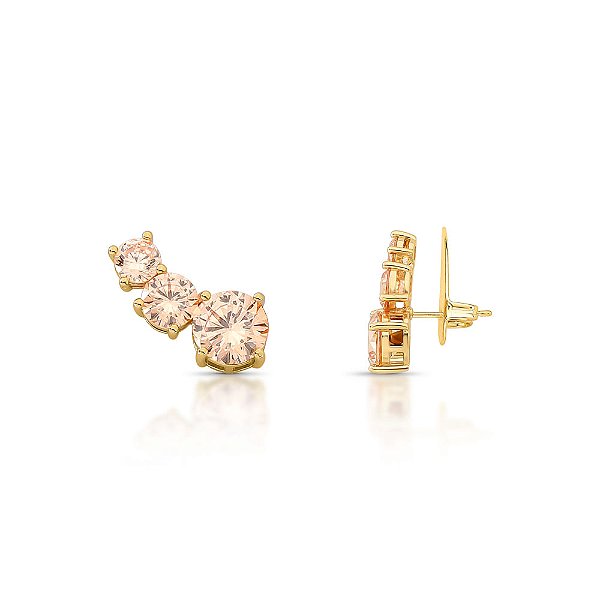 Brinco earcuff Bold Shine Champagne
