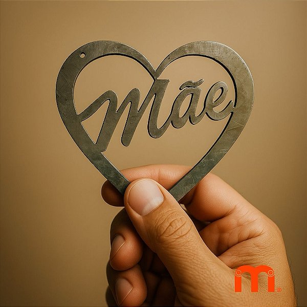MOLDE Coração Mãe