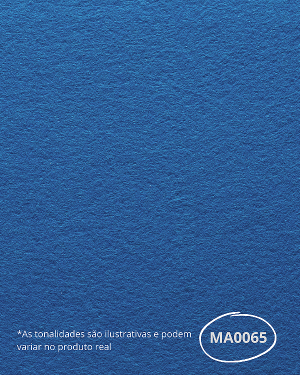 Feltro Liso AZUL ANIL 50X70CM - Santa Fé