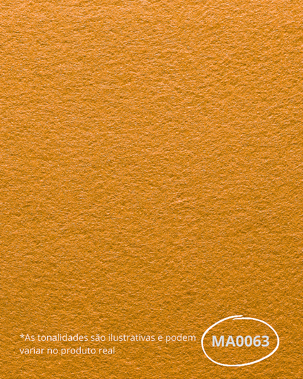 Feltro Liso LARANJA 50X70CM - Santa Fé