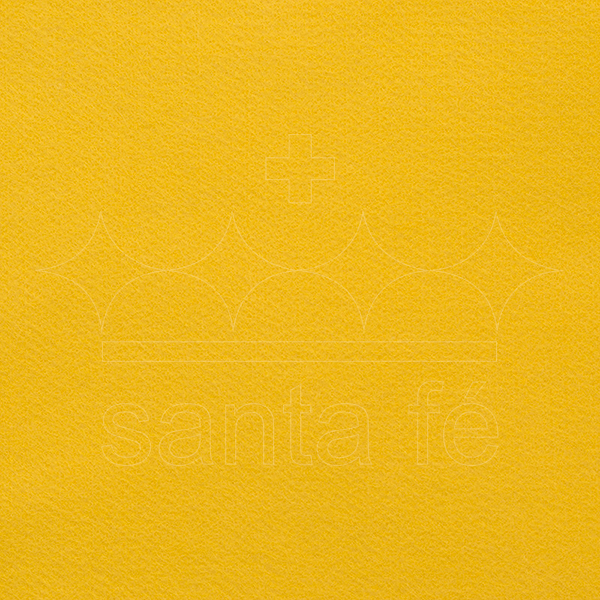 Feltro Liso AMARELO CANÁRIO 50X70CM - Santa Fé