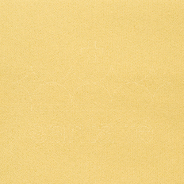 Feltro Liso AMARELO ROMA 50X70CM - Santa Fé