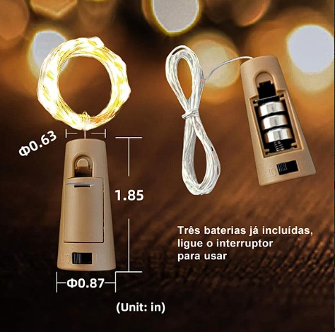 Pisca Pisca "Fio de Fada" 2m