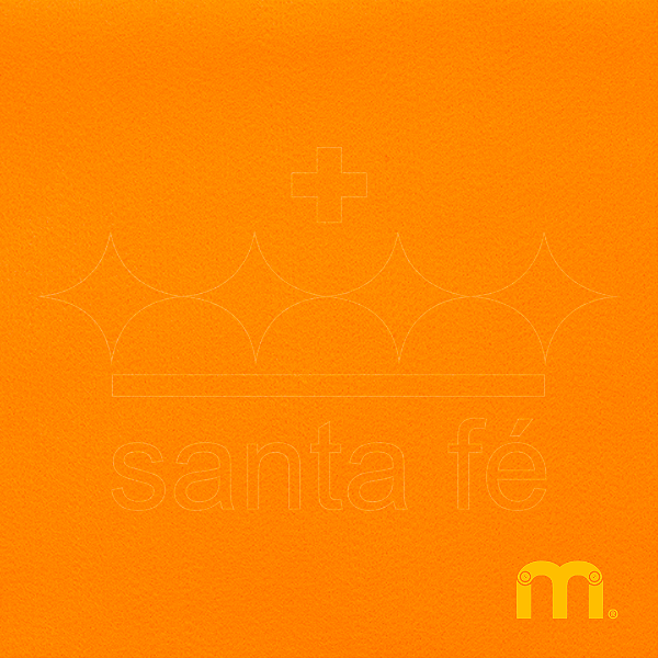 Feltro Liso LARANJA TOSCANA 50X70CM - Santa Fé