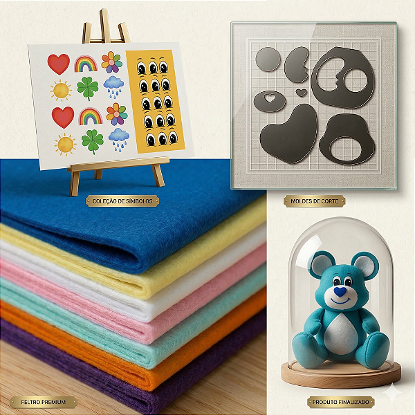 Coleção Pronto pra Criar – Ursinhos Carinhosos (Edição Especial)