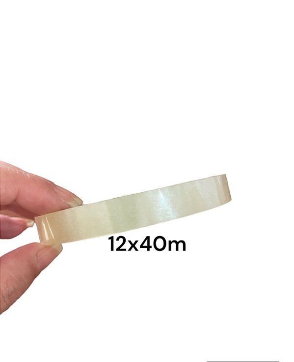 Fita Adesiva Transparente 12x40m - Alltape