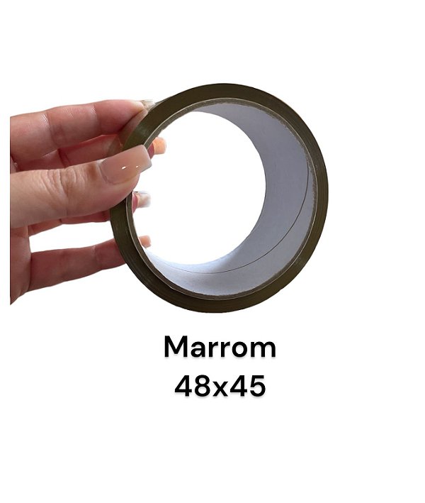 Fita Adesiva Marrom 48x45m - Alltape