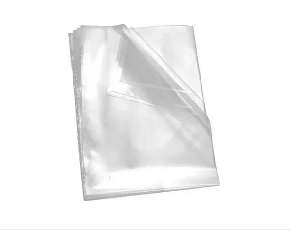 250 Gramas Saco Transparente PP (Polipropileno 0,06) - Cristal