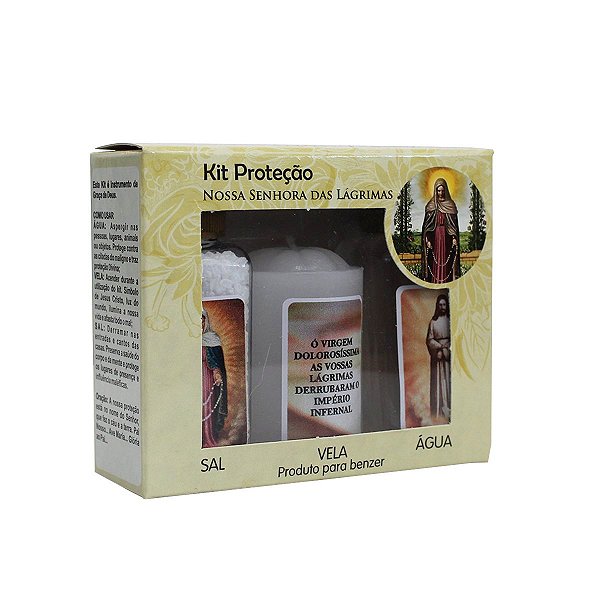 Kit Proteção de Nossa Senhora das Lágrimas