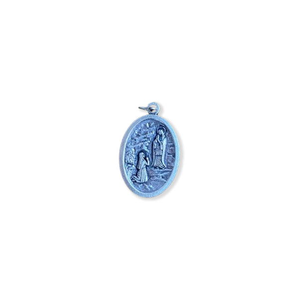 Medalha Italiana Nossa Senhora de Lourdes Santa Bernadette
