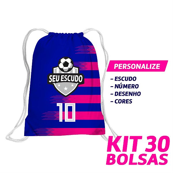 Kit 30 Sacos Bolsas para Uniformes | 100% Personalizado