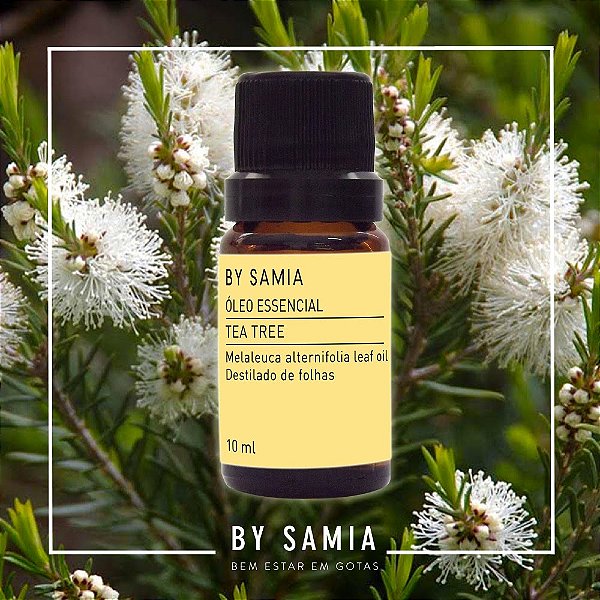 Óleo Essencial | Tea Tree (Melaleuca) - By Samia 10 ml