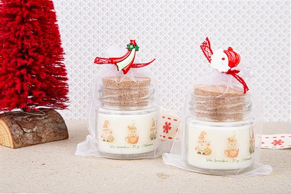 Vela Aromática Natal - 40 gr.