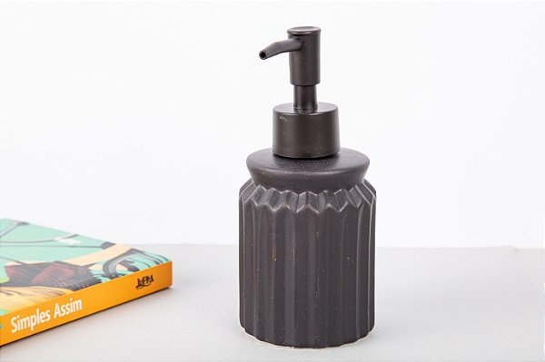 Porta Sabonete Líquido | Preto - 200 ml