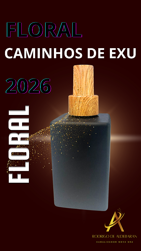 2 Florais M.Q Caminhos de Exu + Pomba Gira N.E - 12 Meses