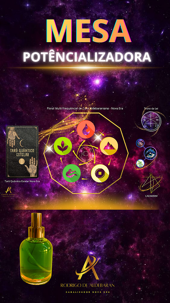 MESA POTÊNCIALIZADORA P/ FLORAL