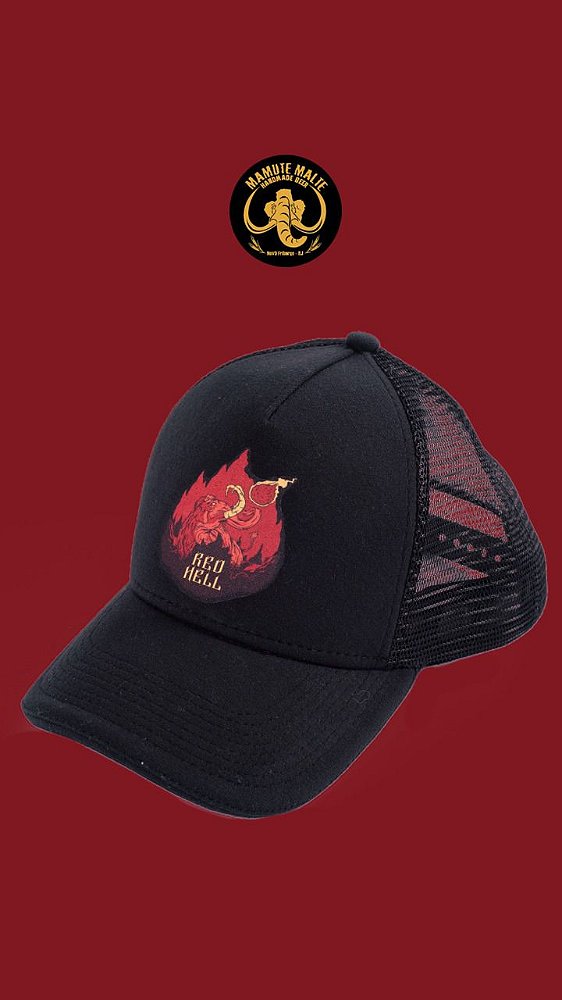 Boné Mamute Red Hell
