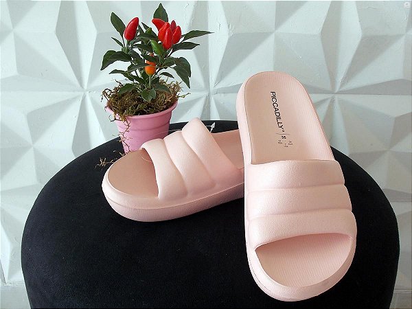 Chinelo Piccadilly Marshmallow Rosa - Santa Karmem Calçados - Sapatos,  Botas, Sandálias e muito mais!