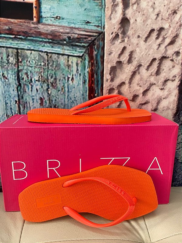 Chinelo Arezzo Brizza Laranja