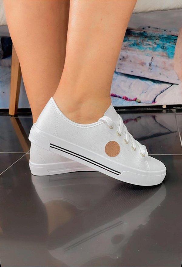 Tênis Moleca Casual Branco