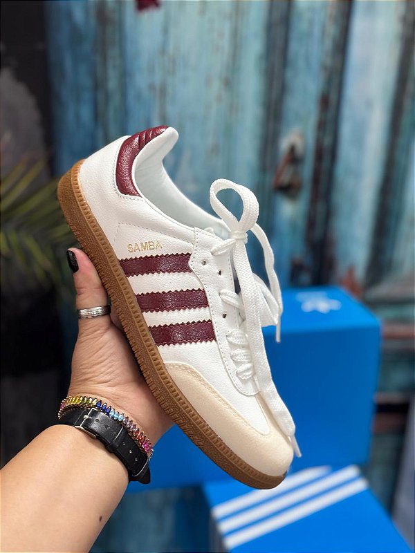 Tênis Samba Casual Marsala