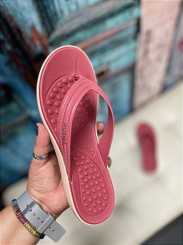 Tamanco Azaleia Anabela Rosa