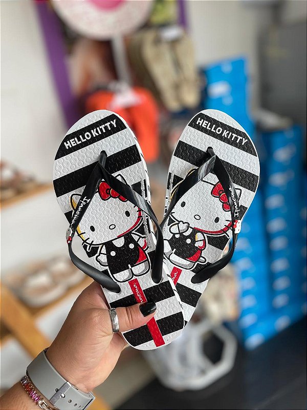 Chinelo Ipanema Feminino Hello Kitty