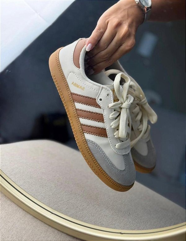 Tênis Samba Casual Off White