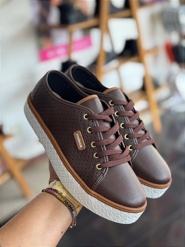 Tênis Moleca Casual Café