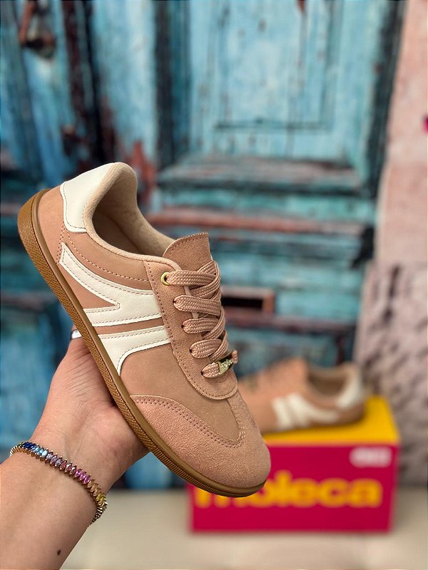 Tênis Moleca Casual Nude
