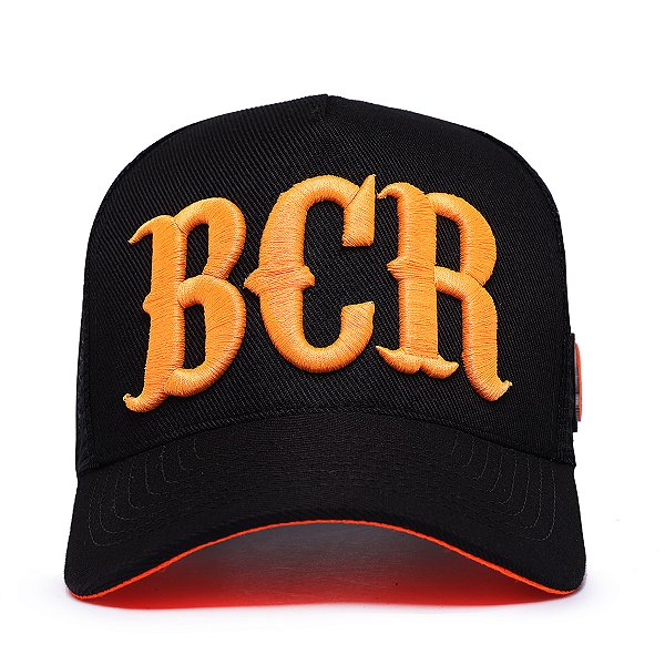 BONÉ BCR ORANGE FLUORESCENT