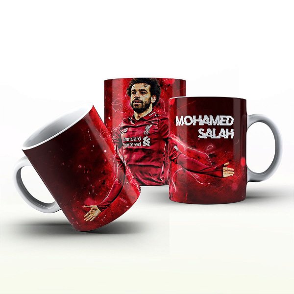 Caneca Personalizada Futebol  - Mohamed Salah