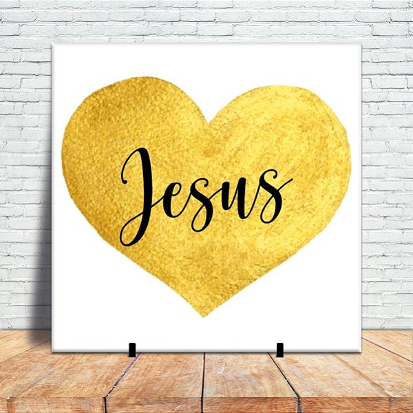 Azulejo Decorativo - Eu tenho Jesus