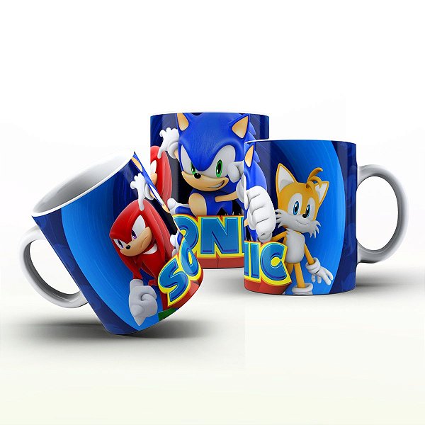 Caneca Personalizada Game - Sonic 2