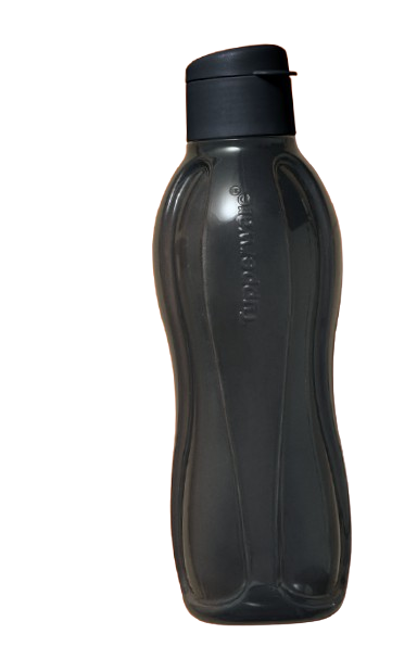 Garrafa Tupperware® Eco Tupper® Plus Preta - 1l