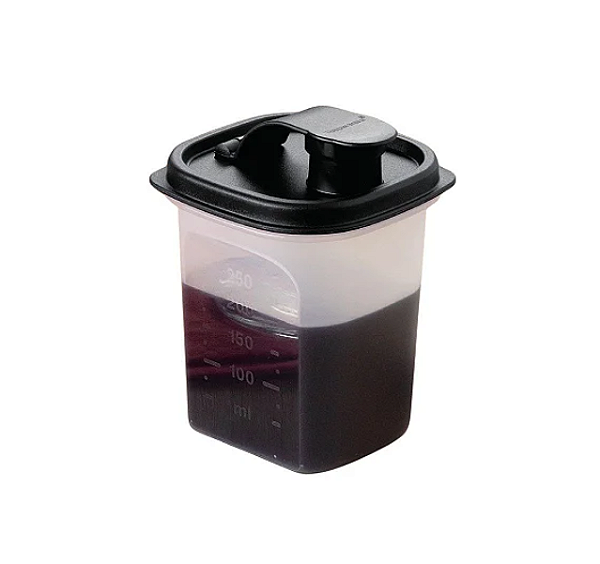 Tupperware® Tupper® Slim Preto - 350ml