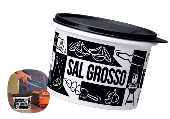 Tupperware® Tupper® Caixa Sal Grosso Pop Box - 1kg