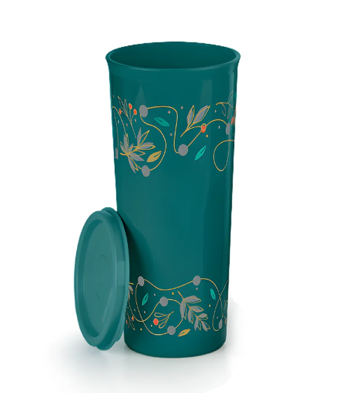 Tupperware® Copo com Tampa Tempo de Celebrar - 470ml