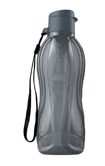 Garrafa Tupperware® Eco Tupper® Plus Cinza - 500ml