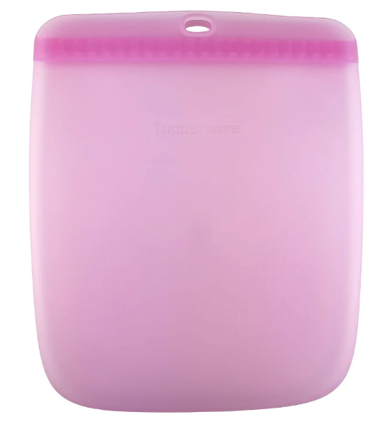 Tupperware® Bolsa de Silicone Ultimate Slim G - Rosa Claro – 1.6l
