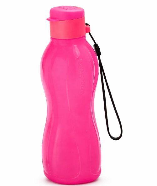 Garrafa Tupperware® Eco Tupper® Plus Rosa Fluo - 500ml